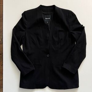 Madewell Classic Black Women's Blazer
